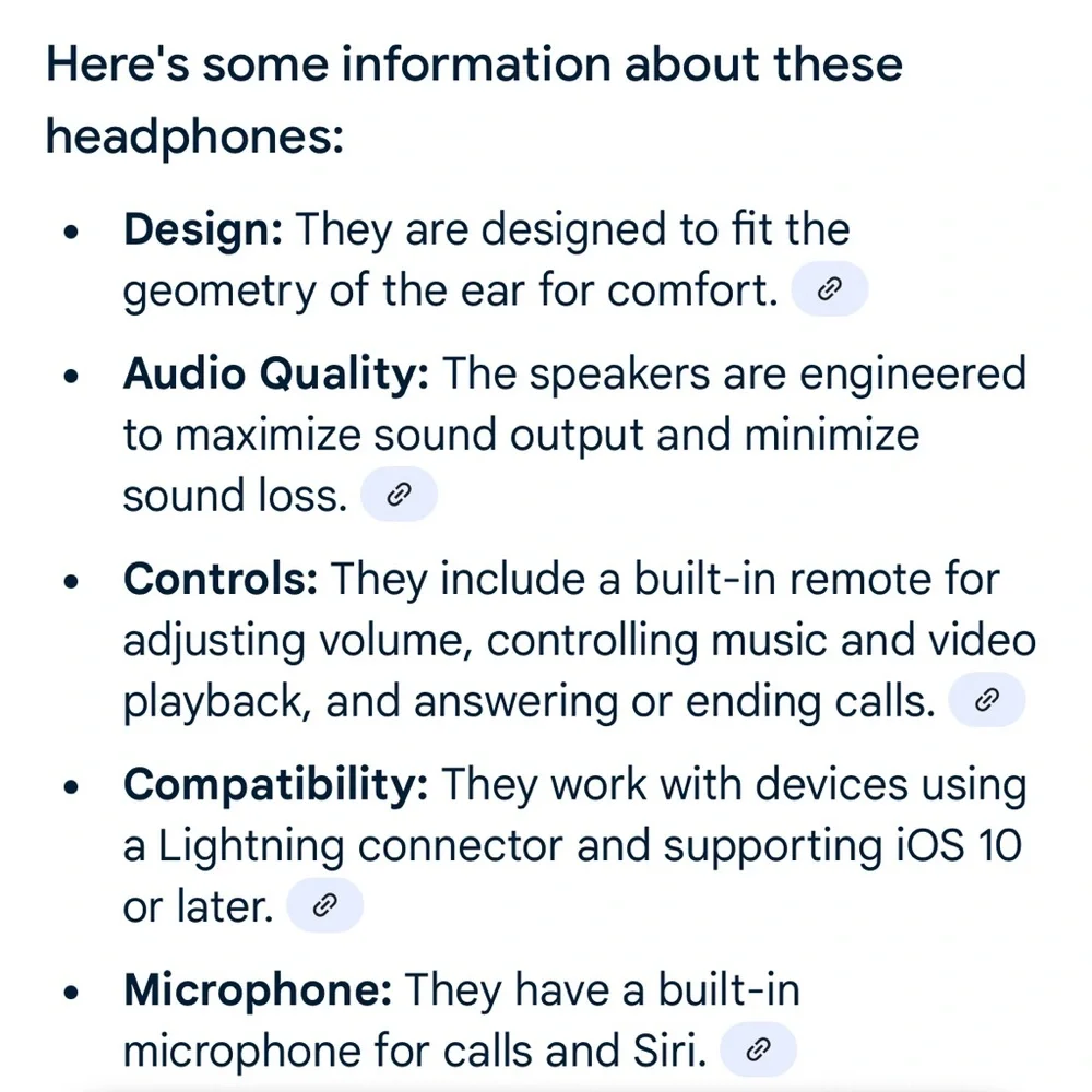 Apple White EarPods with Lightning Connector